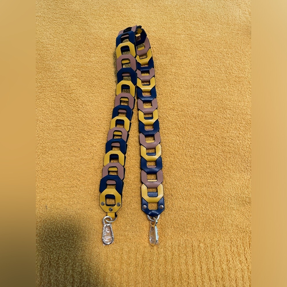 New leather wide replacement crossbody bag strap